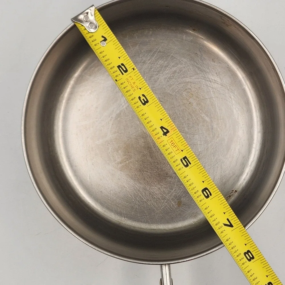 Vintage Revere Ware 2 Quart Saucepan 87 Clinton IL Copper Bottom USA 7 Inch